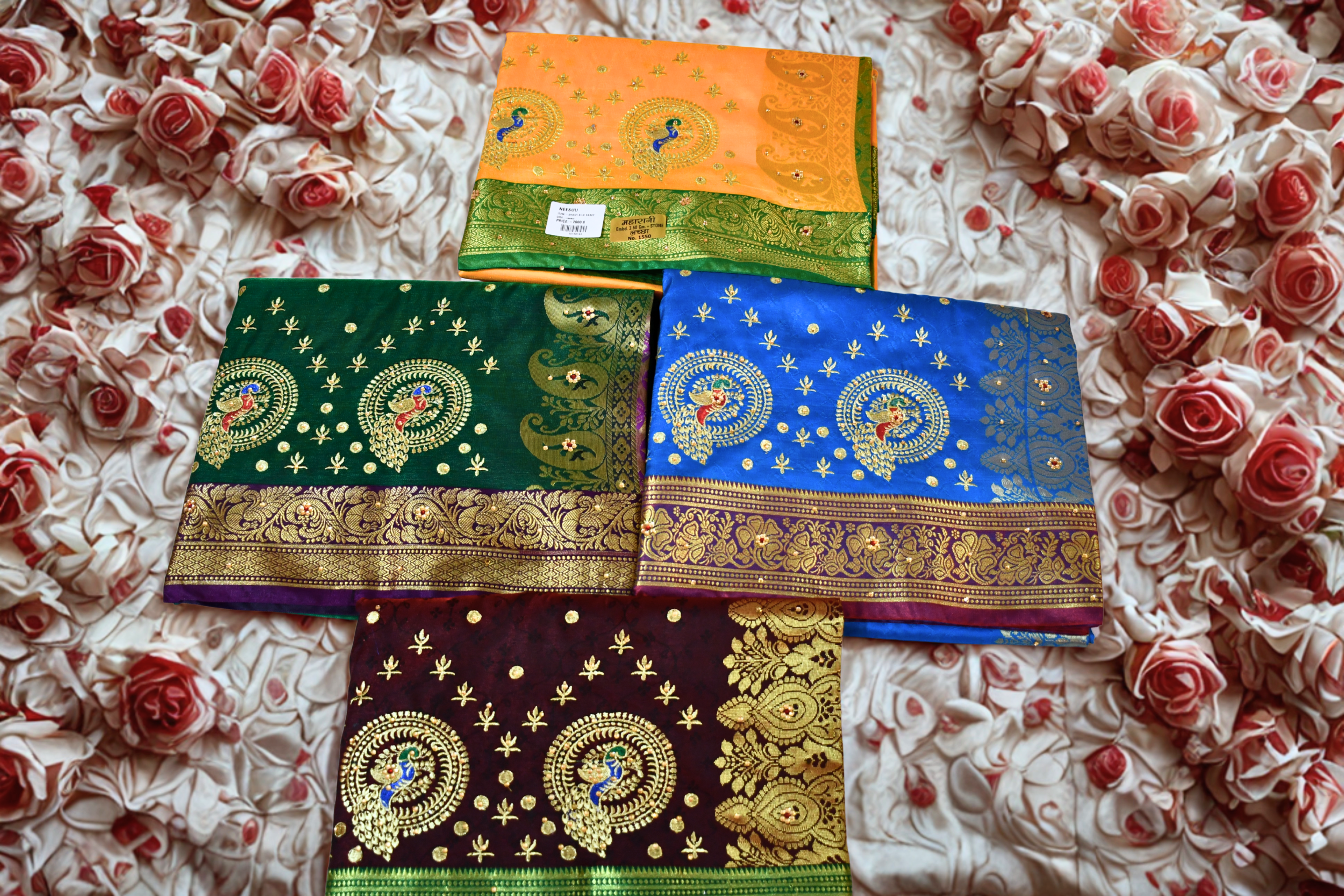 DESIGNER MHARANI SHAIVI SILK SAREE WITH BLOUSE