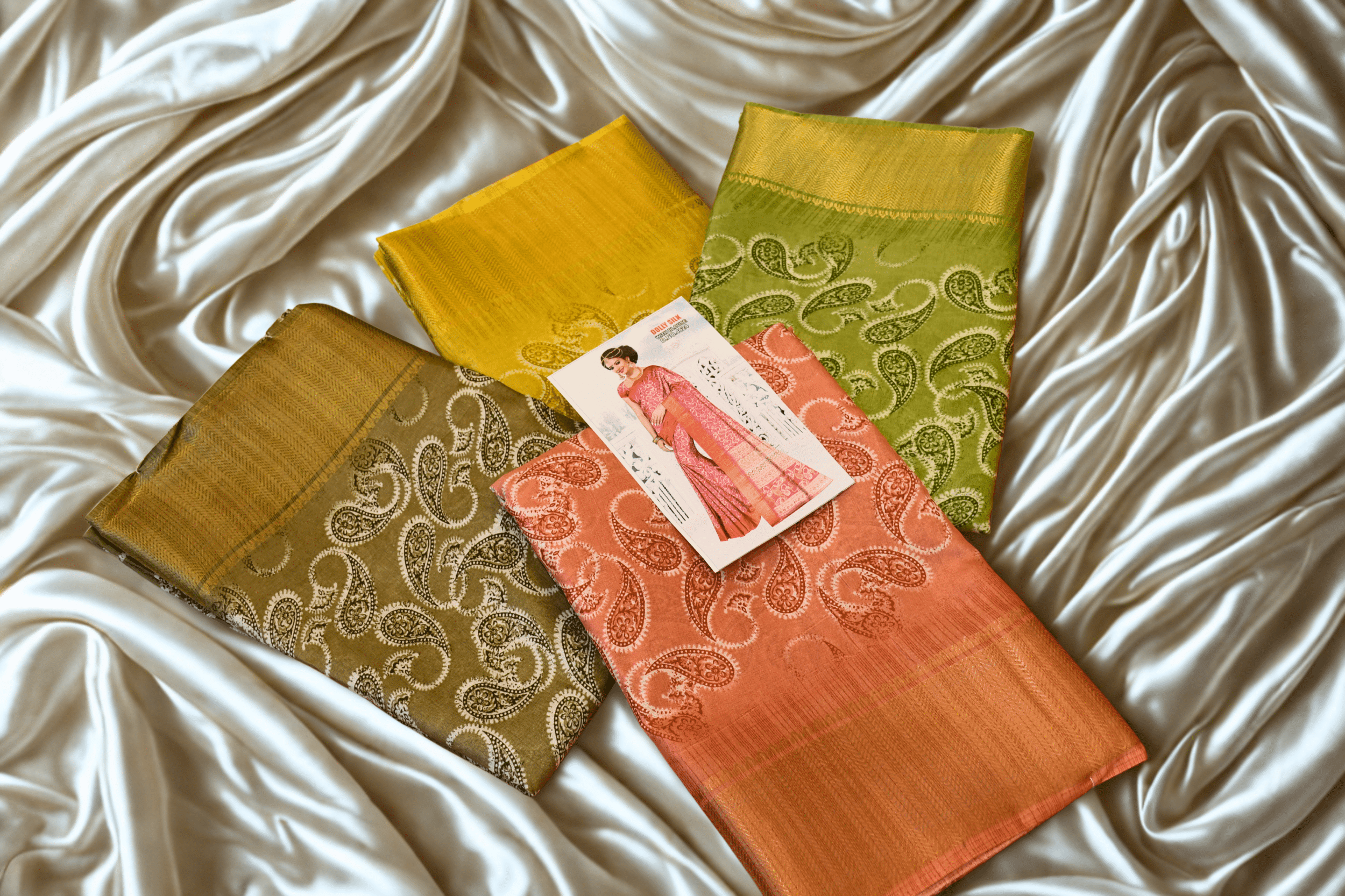 DOLLY SILK SAREE WITH BLOUSE