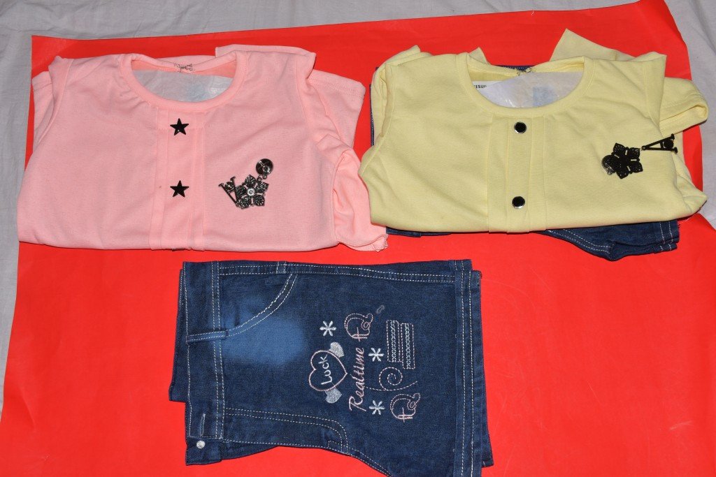 KID'S WEAR GIRLS TOP AND PANT