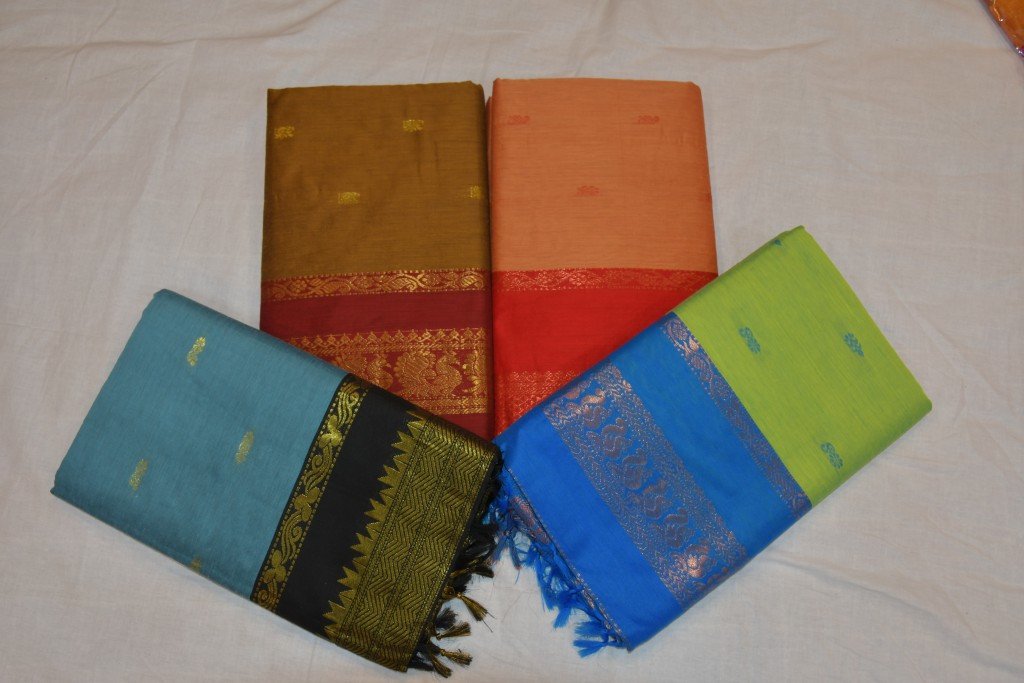 kora fancy handloom saree