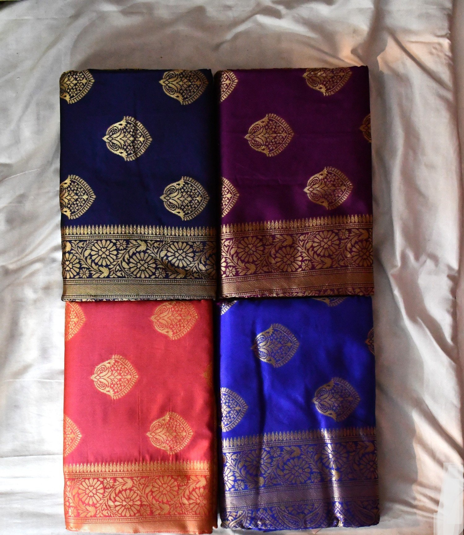 fancy silk sree