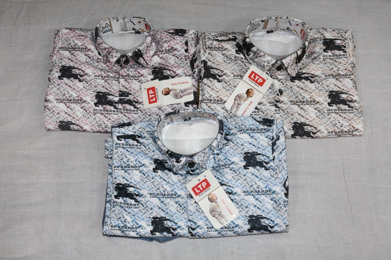 boys half printed shirt and half pant
