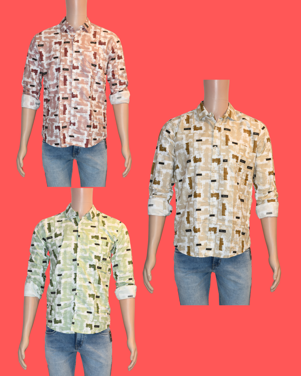 printed cotton shirt