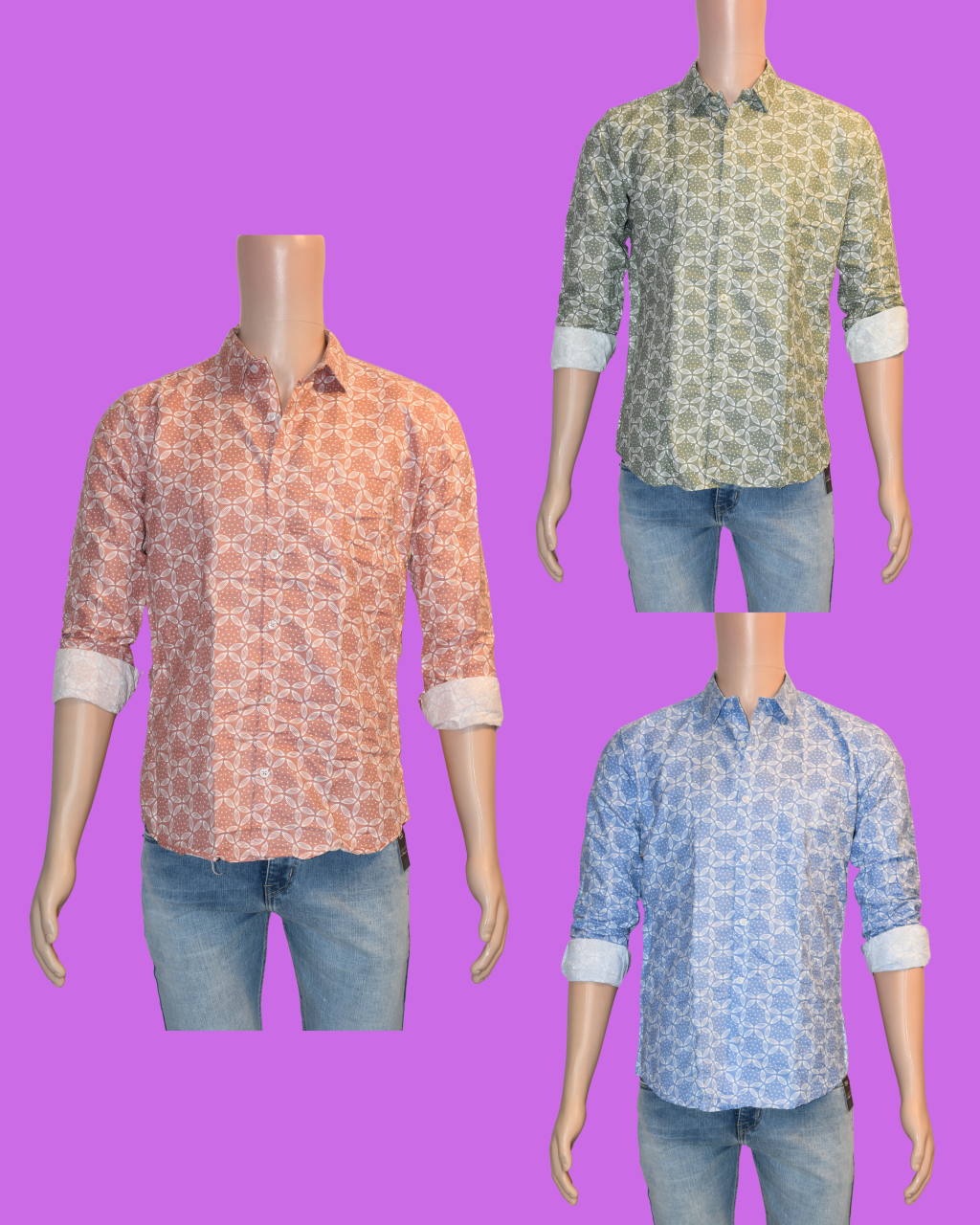 printed cotton shirt