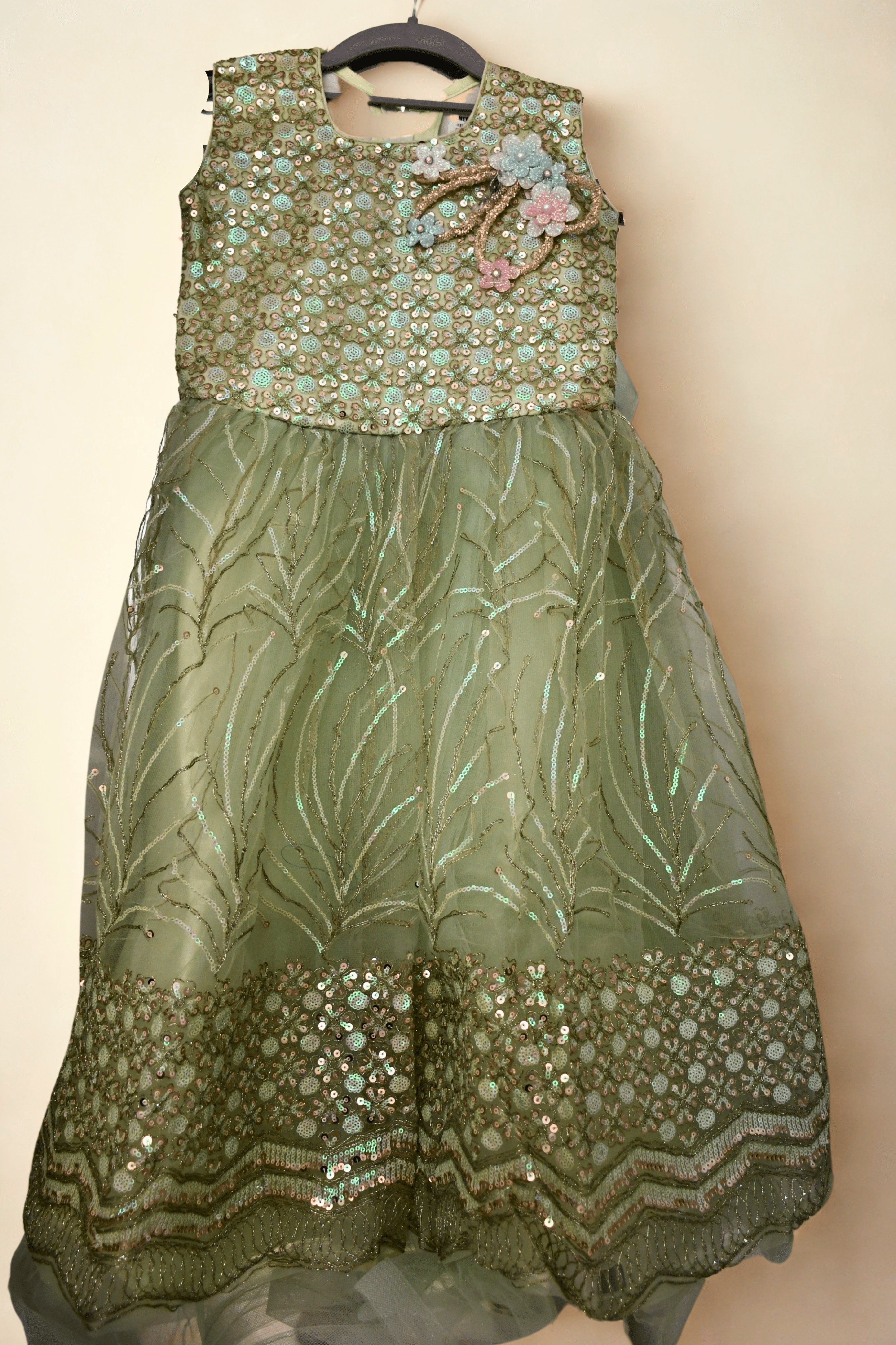 FANCY DESIGNER GIRL'S FROCK