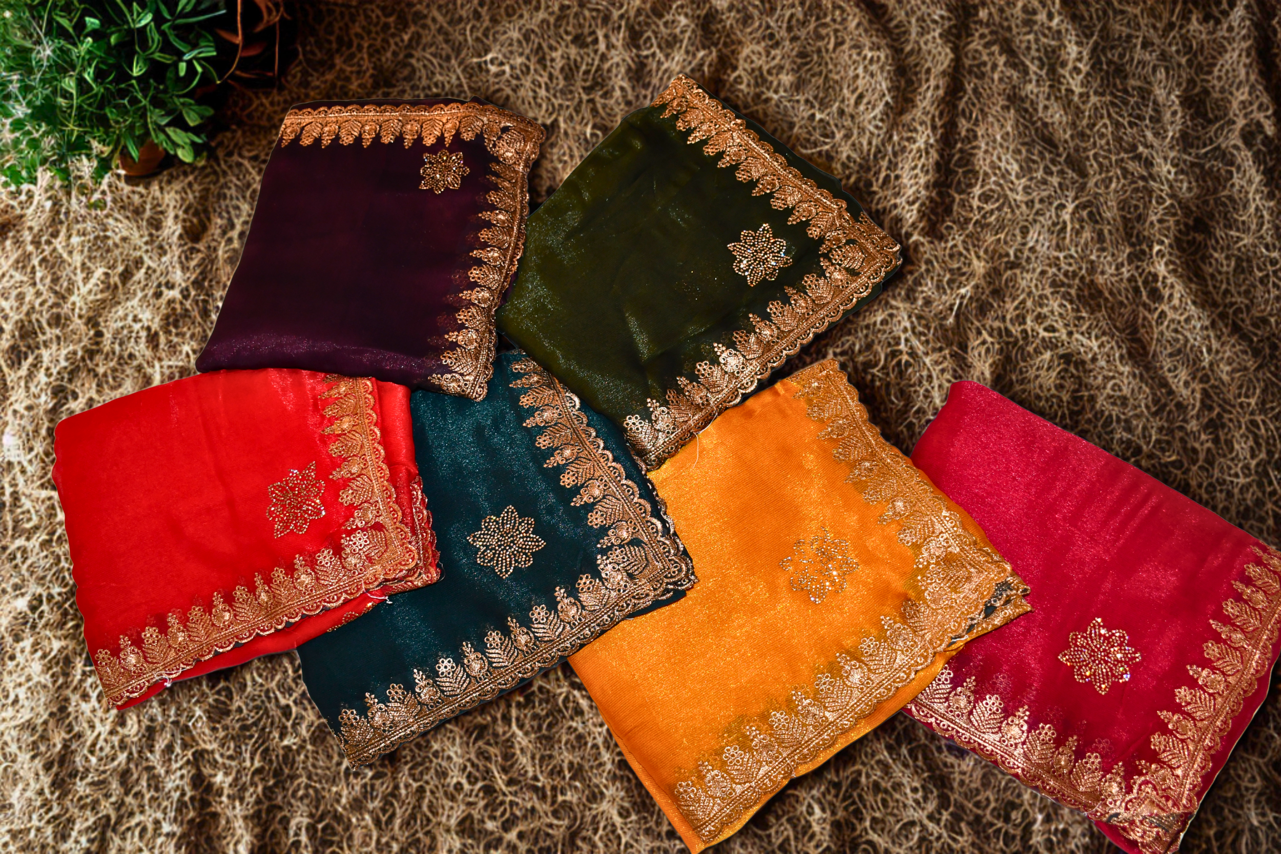 Fancy Exclusive  Saree With Blouse