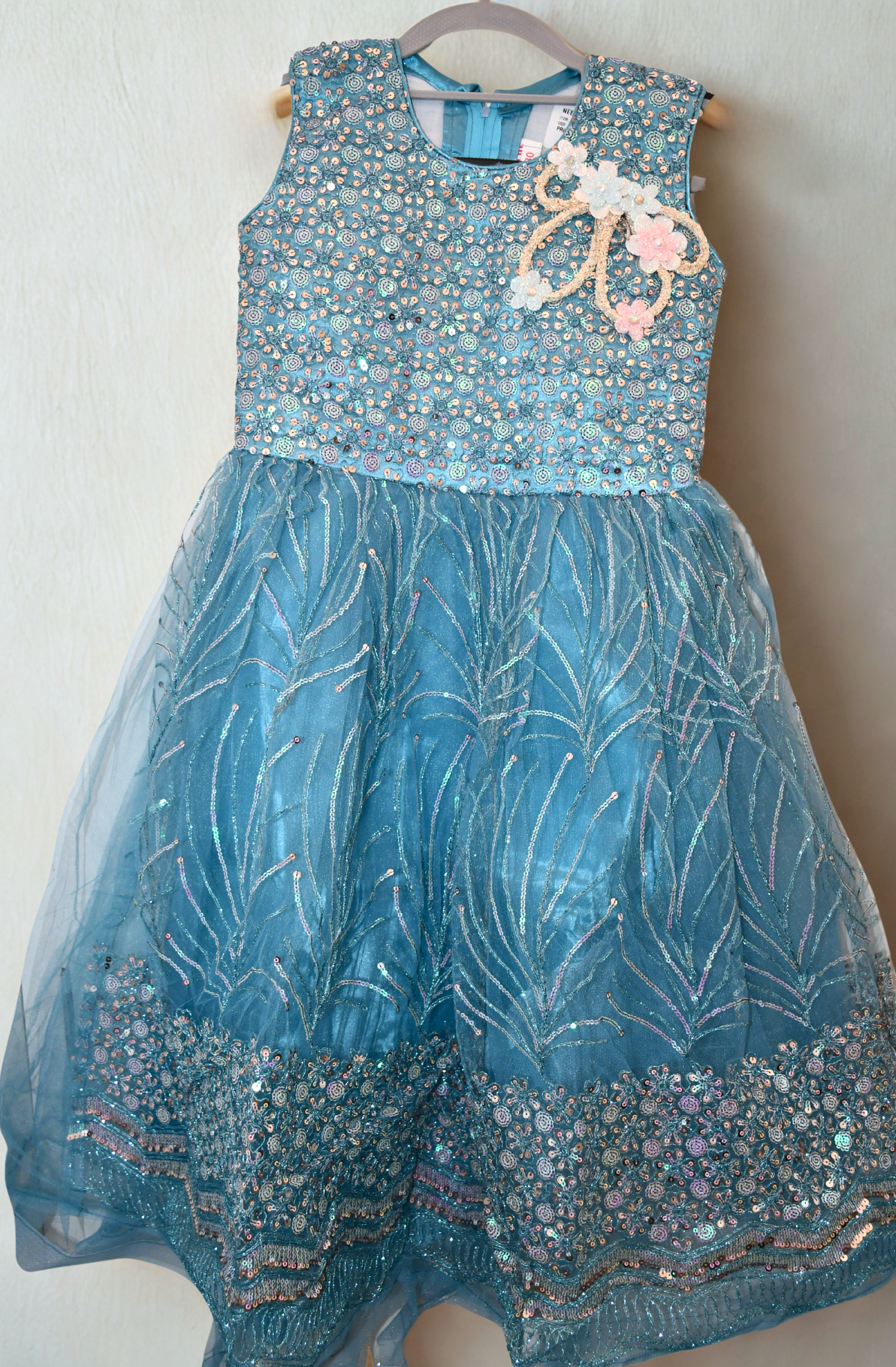 FANCY DESIGNER GIRL'S FROCK